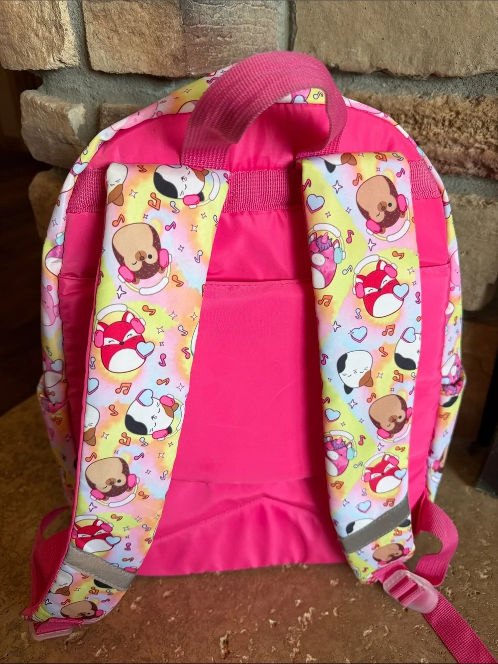 Squishmallows Full size Kids Backpack with trolly sleeve great for travel